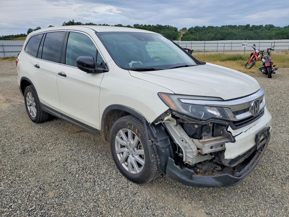 48087596 :رقم المزاد ، 5FNYF6H1XKB066951 vin ، 2019 Honda Pilot مزاد بيع