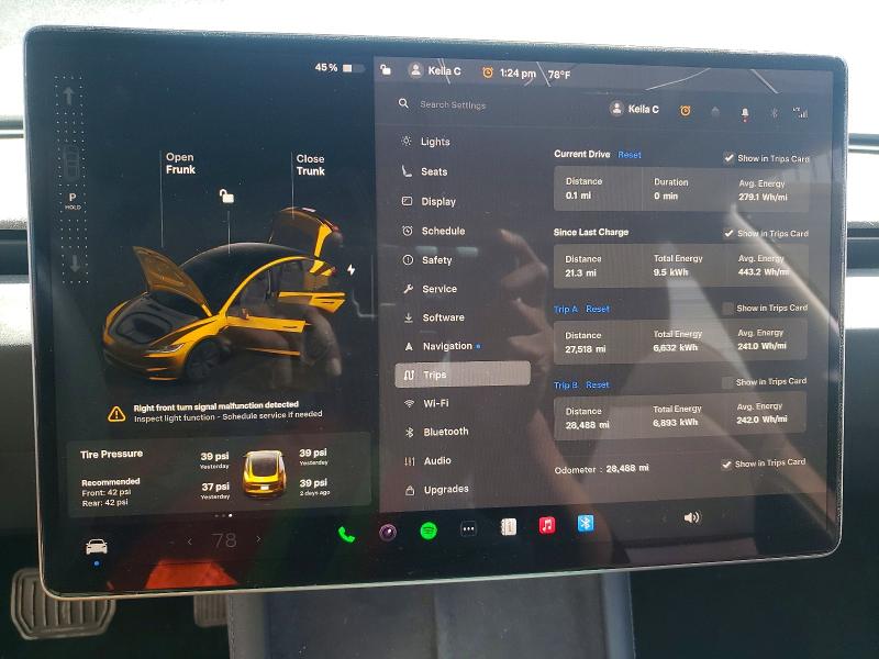 Aukcja sprzedaży 2024 Tesla Model 3, vin: 5YJ3E1EA8RF822842, numer aukcji: 42004026