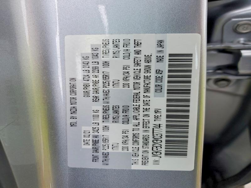 Продаж на аукціоні авто 2021 Mazda Cx-5, vin: JM3KFBCM3M0377744, номер лоту: 79775395