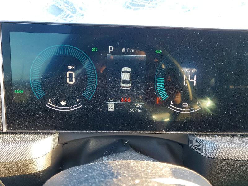 2025 Hyundai Sonata Hybrid მანქანა იყიდება აუქციონზე, vin: KMHL34JJ9SA124764, აუქციონის ნომერი: 46341806