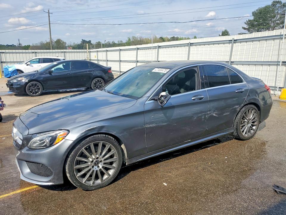 2018 Mercedes-benz C მანქანა იყიდება აუქციონზე, vin: 55SWF4JB1JU240093, აუქციონის ნომერი: 47108476