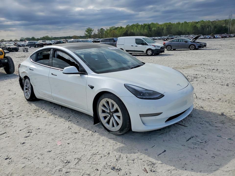 Продажа на аукционе авто 2022 Tesla 3, vin: 5YJ3E1EA4NF350486, номер лота: 47891366