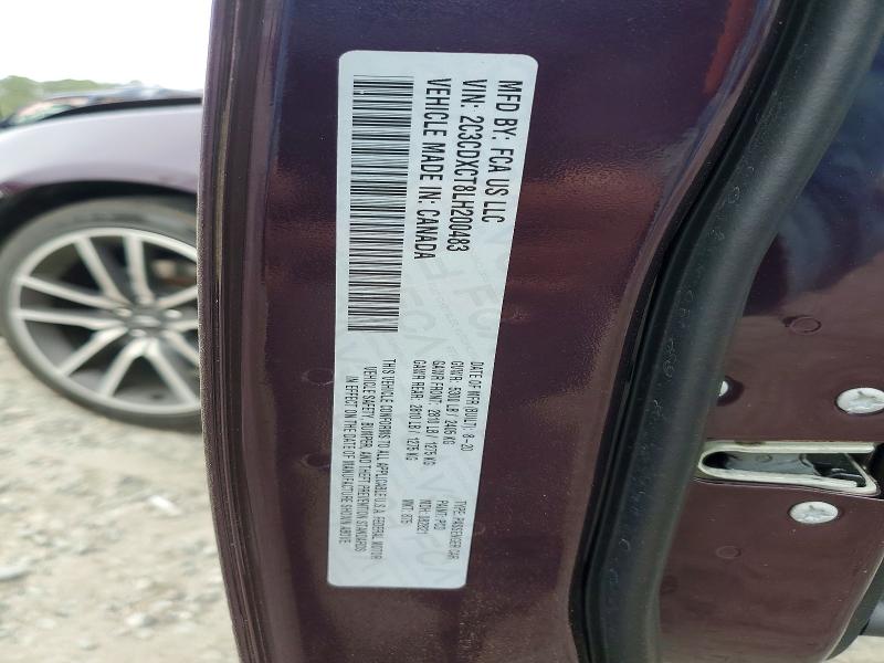 Продажа на аукционе авто 2020 Dodge Charger, vin: 2C3CDXCT8LH200483, номер лота: 47321096