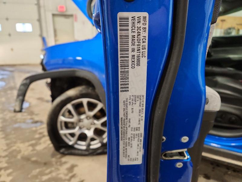 2022 Jeep Compass მანქანა იყიდება აუქციონზე, vin: 3C4NJDFB1NT169800, აუქციონის ნომერი: 41702756