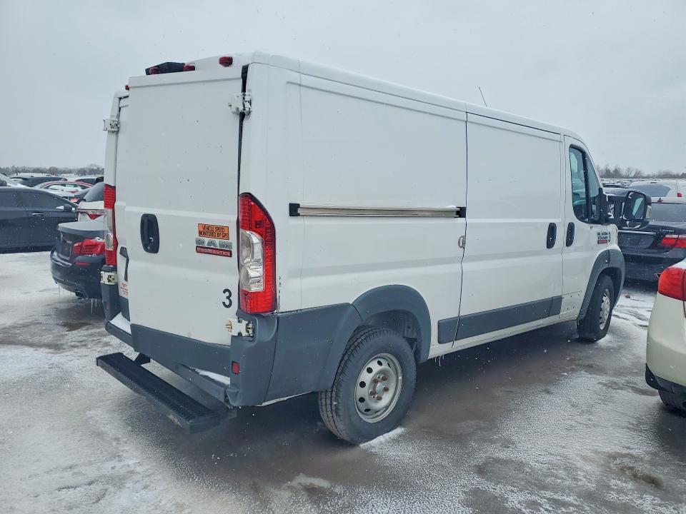 2018 Ram Promaster 1500 მანქანა იყიდება აუქციონზე, vin: 3C6TRVAG1JE155989, აუქციონის ნომერი: 42074526