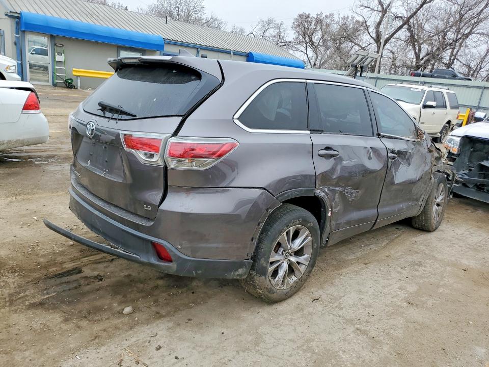 2016 Toyota Highlander მანქანა იყიდება აუქციონზე, vin: 5TDZKRFH6GS183866, აუქციონის ნომერი: 79753745