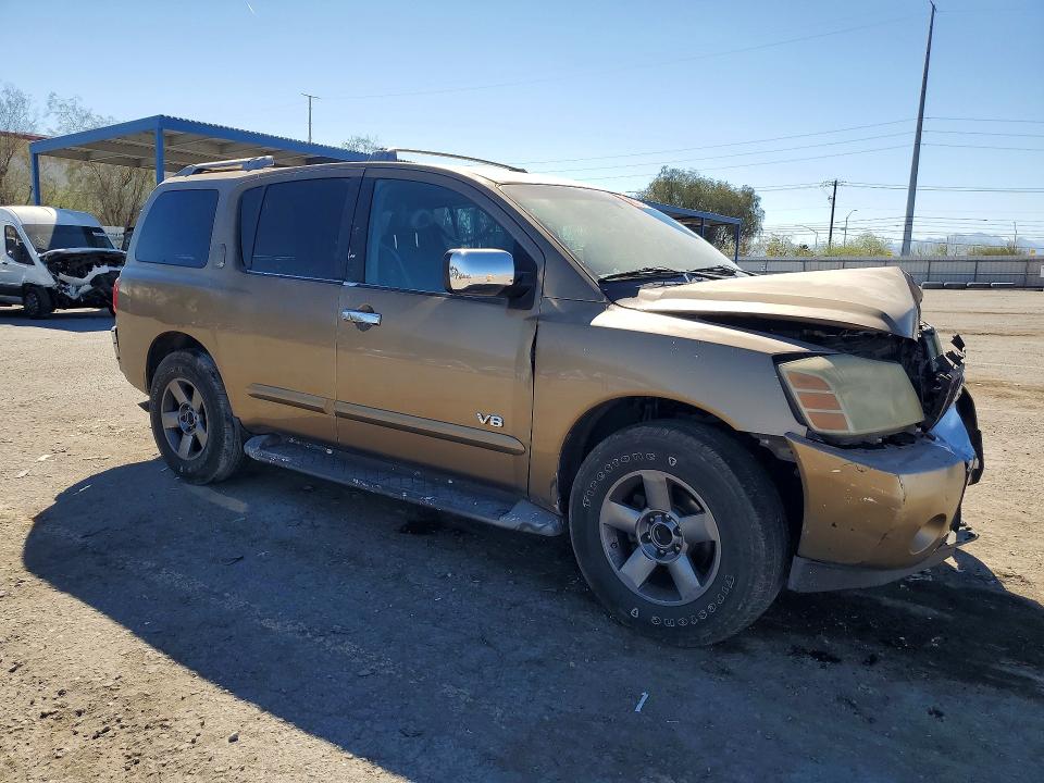 47092176 :رقم المزاد ، 5N1AA08A75N711330 vin ، 2005 Nissan Armada مزاد بيع