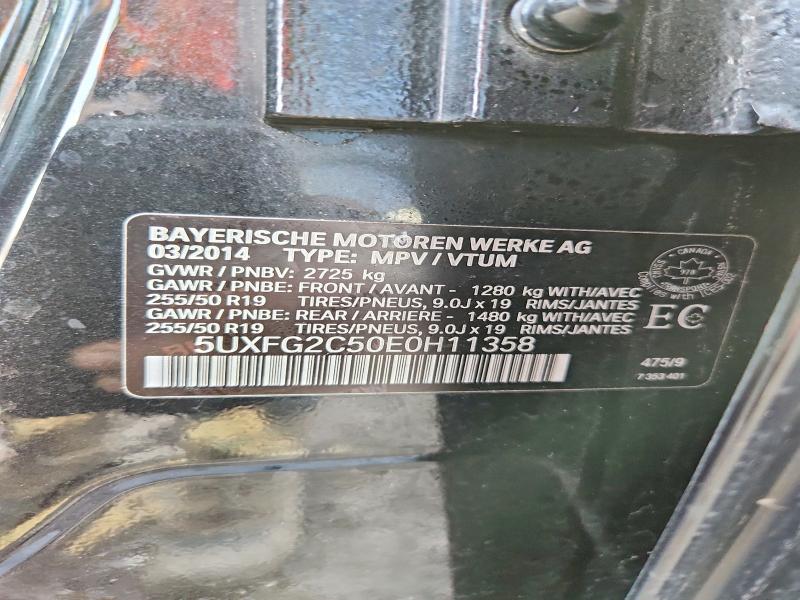 Продажа на аукционе авто 2014 Bmw X6, vin: 5UXFG2C50E0H11358, номер лота: 47070076