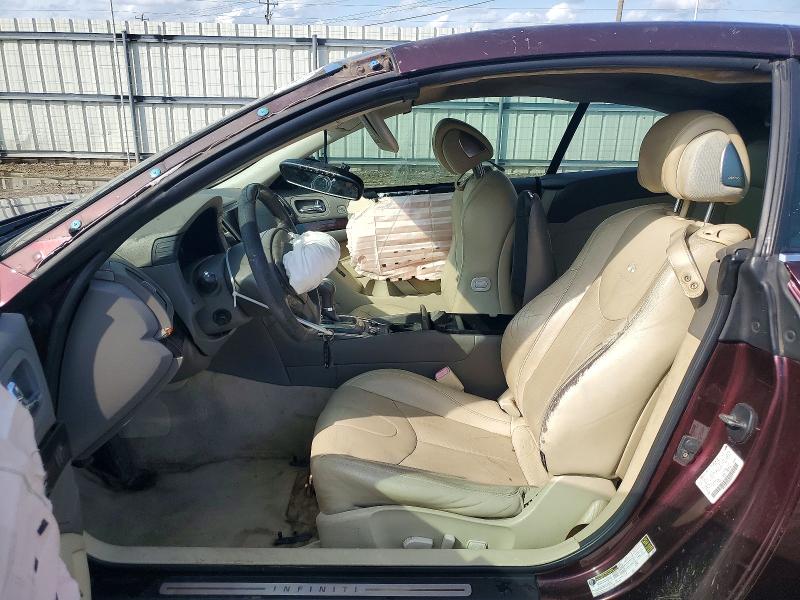 2010 Infiniti G37 Convertible მანქანა იყიდება აუქციონზე, vin: JN1CV6FE9AM352172, აუქციონის ნომერი: 45675946