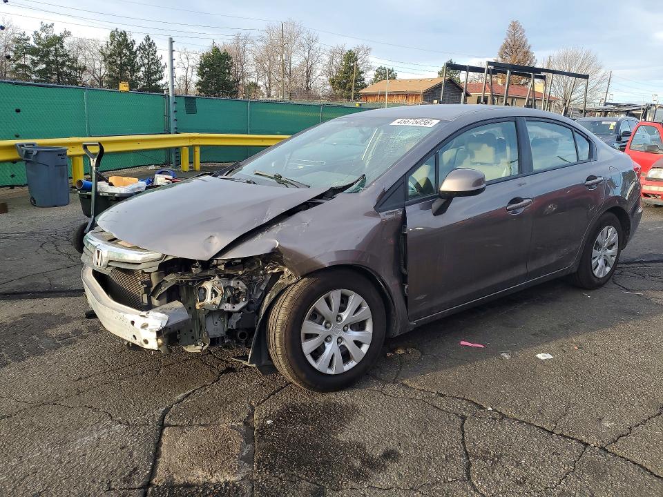 Продажа на аукционе авто 2012 Honda Civic, vin: 19XFB2F57CE107710, номер лота: 45675056