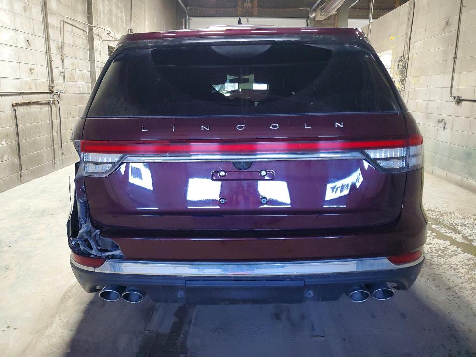 45939876 :رقم المزاد ، 5LM5J7XC9NGL07489 vin ، 2022 Lincoln Aviator مزاد بيع