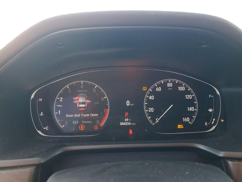 2022 Honda Accord მანქანა იყიდება აუქციონზე, vin: 1HGCV2F93NA006877, აუქციონის ნომერი: 79622245