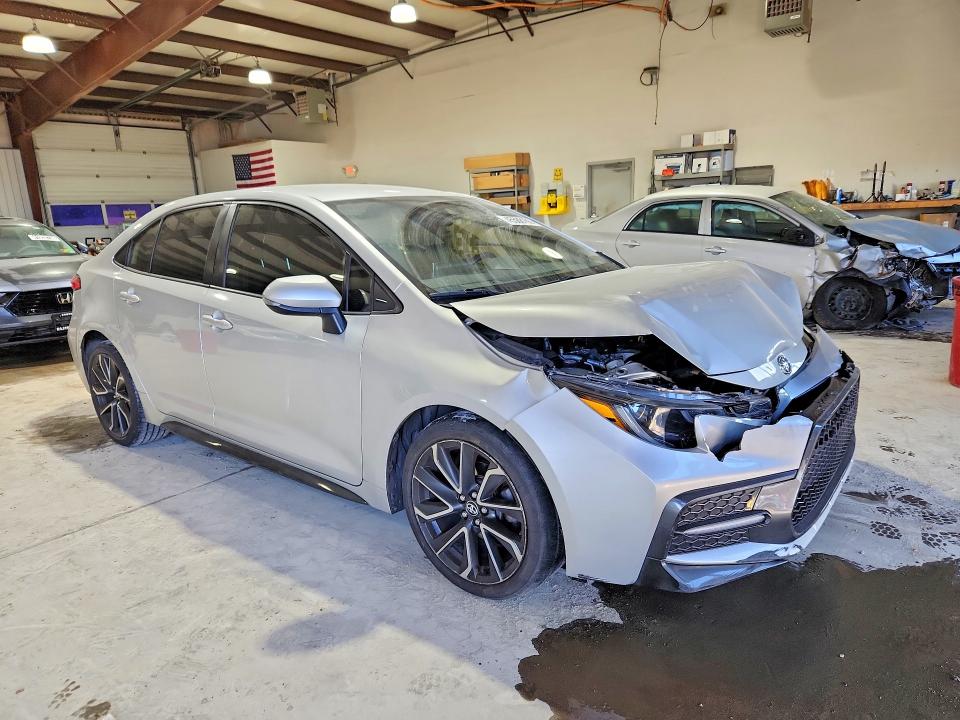 45588166 :رقم المزاد ، JTDS4RCE5LJ022857 vin ، 2020 Toyota Corolla مزاد بيع