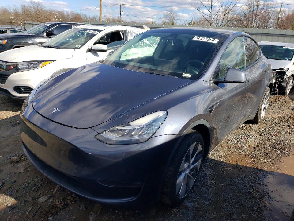 Продажа на аукционе авто 2021 Tesla Model Y, vin: 5YJYGDEE8MF118752, номер лота: 46271996