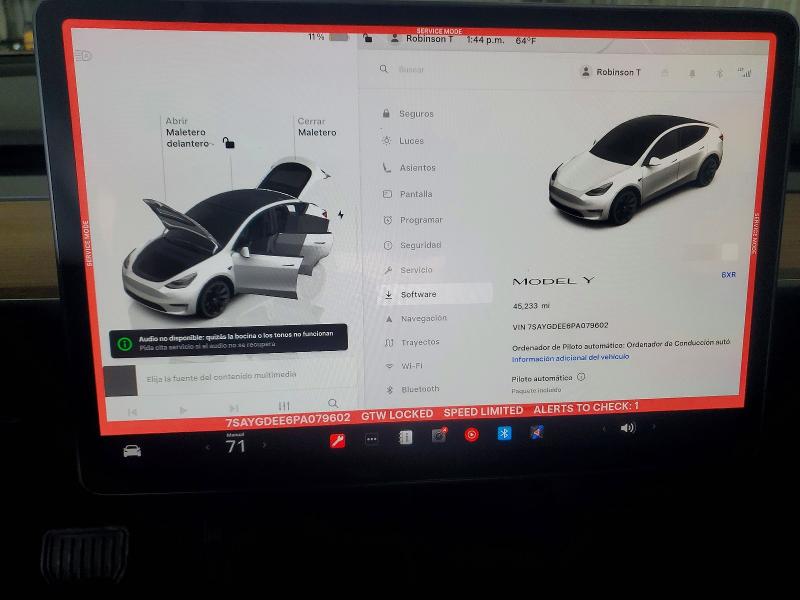 2023 Tesla Model Y მანქანა იყიდება აუქციონზე, vin: 7SAYGDEE6PA079602, აუქციონის ნომერი: 46199606