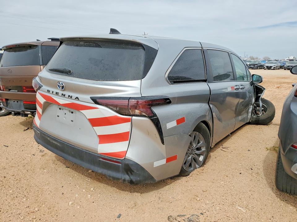 76714775 :رقم المزاد ، 5TDKRKEC9PS165808 vin ، 2023 Toyota Sienna مزاد بيع