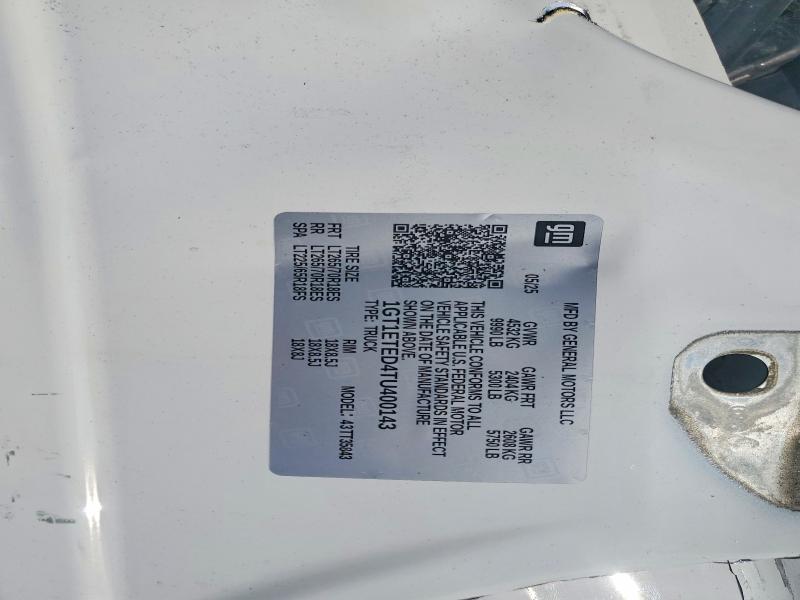 Продажа на аукционе авто 2026 Gmc Sierra, vin: 1GT1ETED4TU400143, номер лота: 47682876