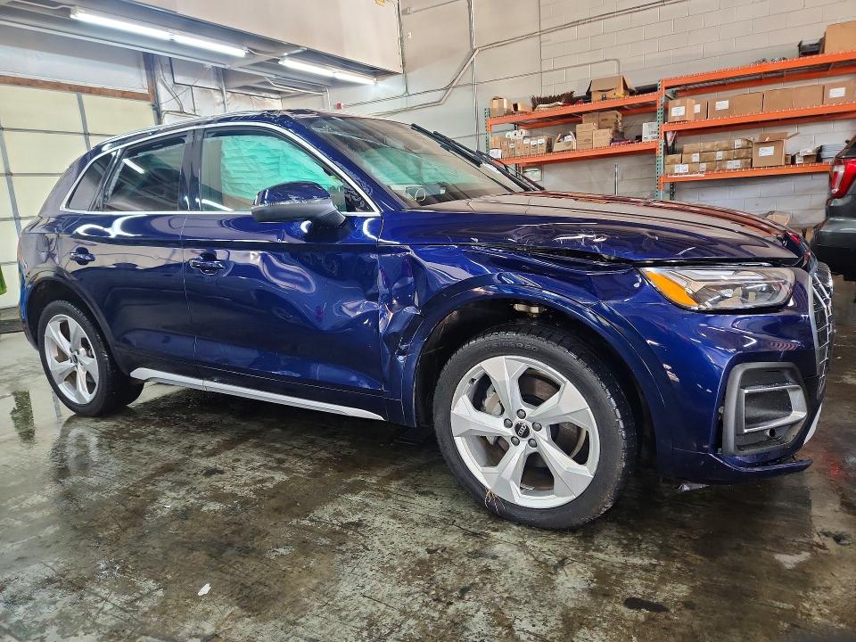 Продаж на аукціоні авто 2021 Audi Q5, vin: WA1BAAFY7M2046776, номер лоту: 79121455