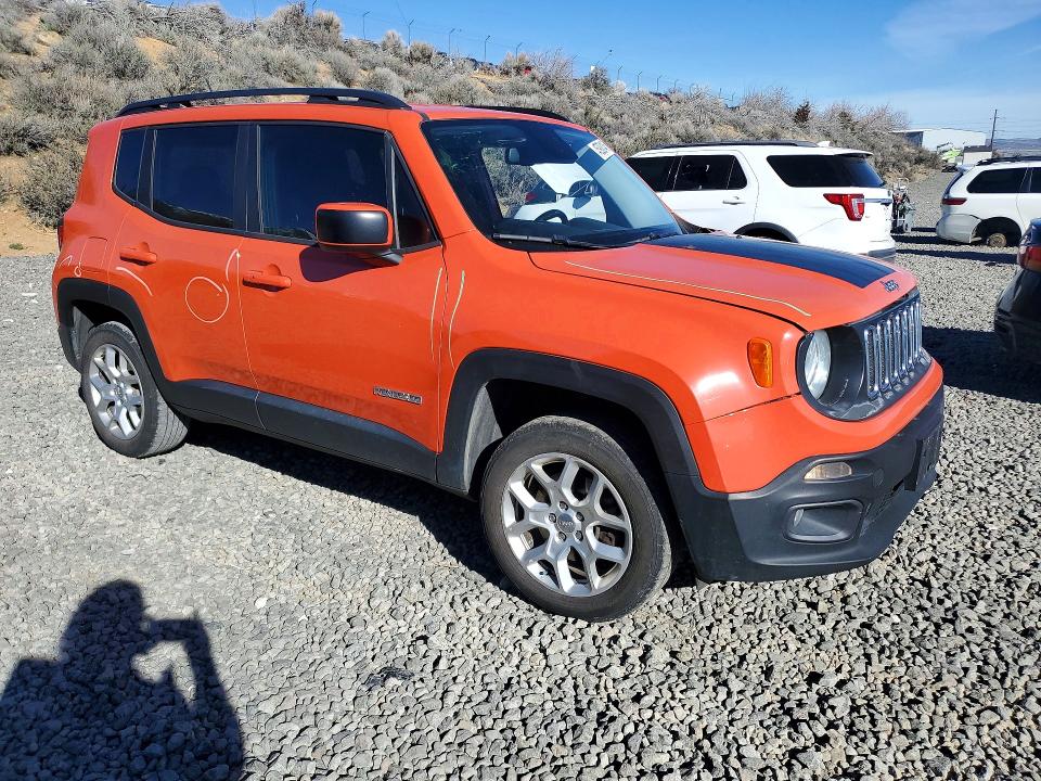 Продажа на аукционе авто 2017 Jeep Renegade, vin: ZACCJBBB6HPF15773, номер лота: 45908146