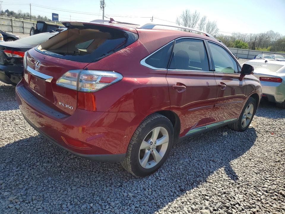 Продажа на аукционе авто 2011 Lexus Rx 350, vin: 2T2BK1BA9BC115344, номер лота: 46455096
