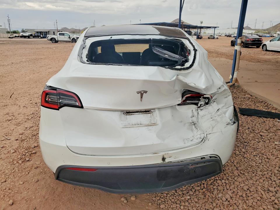 48295596 :رقم المزاد ، 5YJYGDED4MF105505 vin ، 2021 Tesla Model Y مزاد بيع