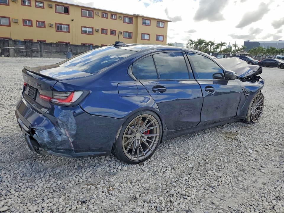 2022 Bmw M3 მანქანა იყიდება აუქციონზე, vin: WBS33AY0XNFM81189, აუქციონის ნომერი: 79813695