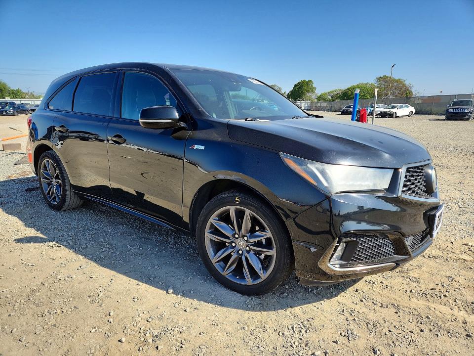 46540186 :رقم المزاد ، 5J8YD4H04KL011878 vin ، 2019 Acura Mdx مزاد بيع