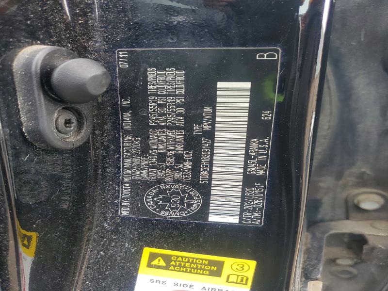 Aukcja sprzedaży 2011 Toyota Highlander, vin: 5TDBK3EH1BS091427, numer aukcji: 46706406
