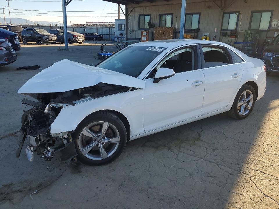 2019 Audi A4 მანქანა იყიდება აუქციონზე, vin: WAUGMAF48KA014189, აუქციონის ნომერი: 41805916