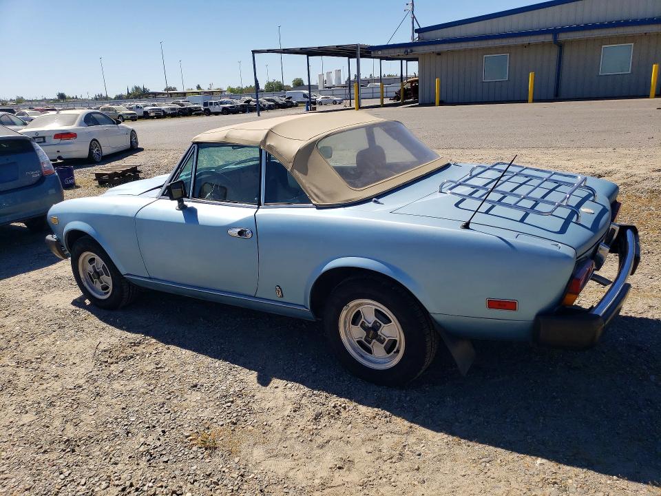 1981 Fiat 124 მანქანა იყიდება აუქციონზე, vin: ZFAAS00B9B8182535, აუქციონის ნომერი: 47231796