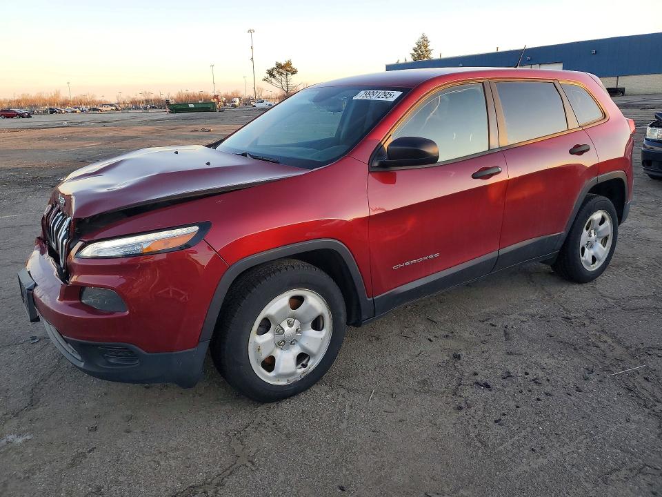 Auction sale of the 2016 Jeep Cherokee, vin: 1C4PJLAB0GW178253, lot number: 79991295