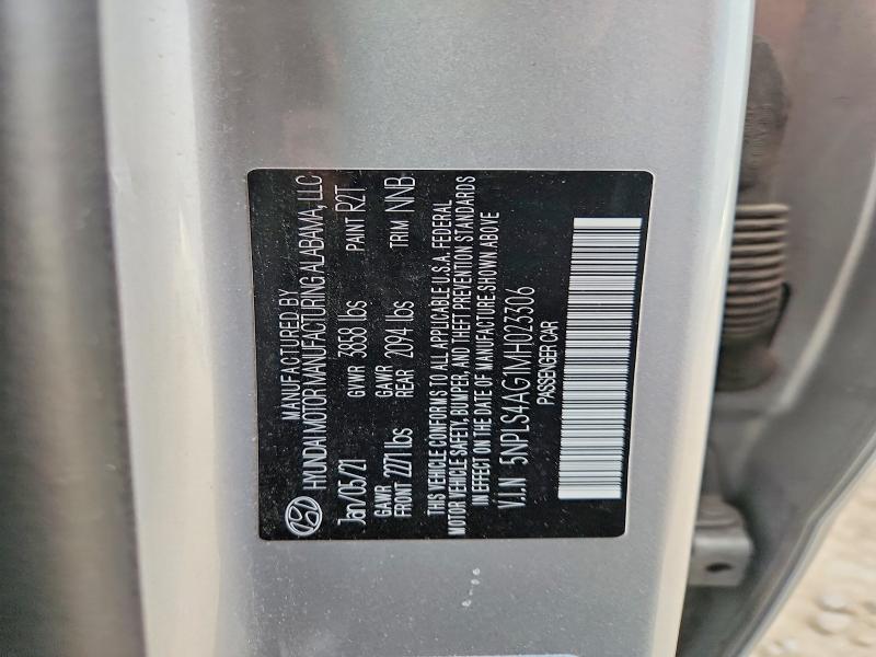 Продажа на аукционе авто 2021 Hyundai Elantra, vin: 5NPLS4AG1MH023306, номер лота: 46897336