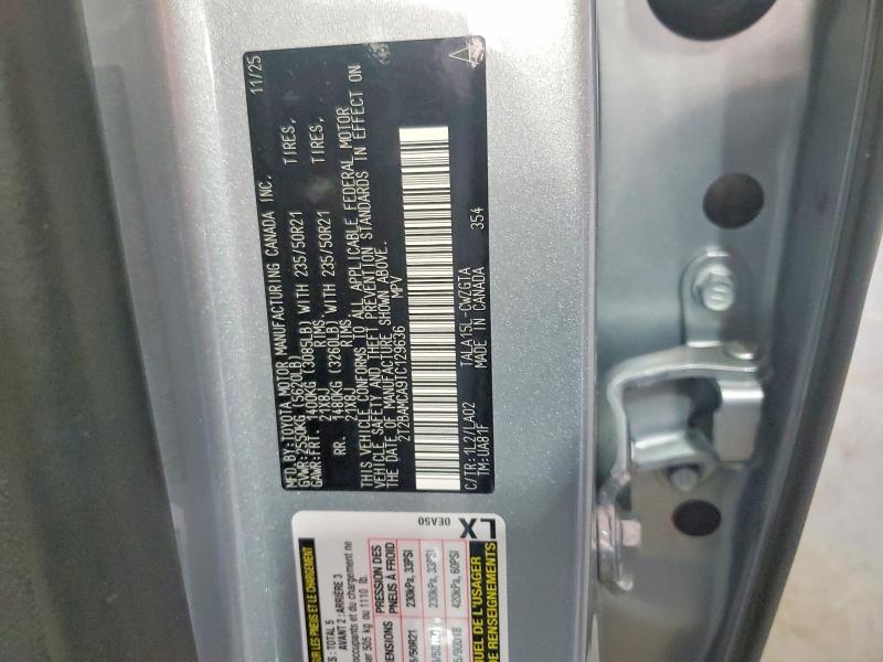 41704286 :رقم المزاد ، 2T2BAMCA9TC129636 vin ، 2026 Lexus Rx 350 مزاد بيع