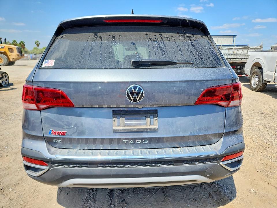 47607556 :رقم المزاد ، 3VVSX7B25RM072593 vin ، 2024 Volkswagen Taos مزاد بيع
