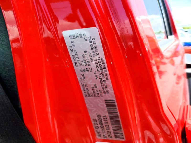 45444496 :رقم المزاد ، 1C4HJXDN9NW251067 vin ، 2022 Jeep Wrangler Unlimited مزاد بيع