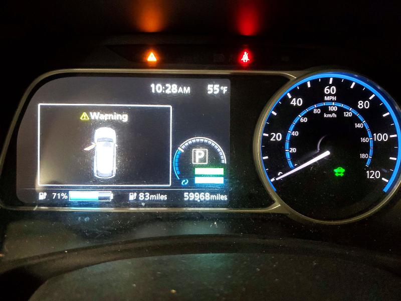 2018 Nissan Leaf მანქანა იყიდება აუქციონზე, vin: 1N4AZ1CP9JC314583, აუქციონის ნომერი: 47082946