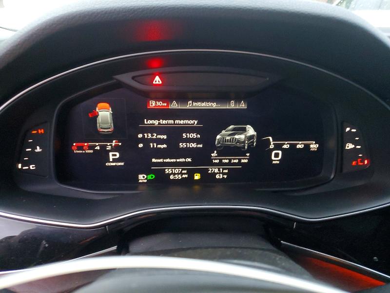 2020 Audi Q8 მანქანა იყიდება აუქციონზე, vin: WA1EVAF17LD016281, აუქციონის ნომერი: 46928476