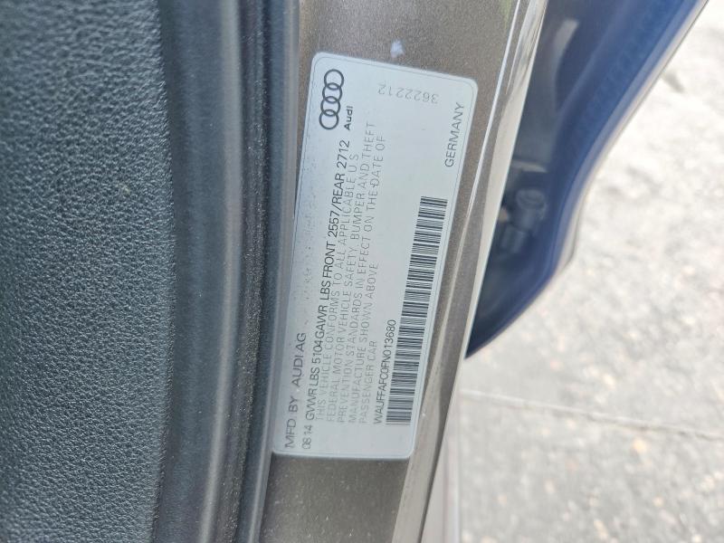 Aukcja sprzedaży 2015 Audi A6, vin: WAUFFAFC0FN013680, numer aukcji: 79304715