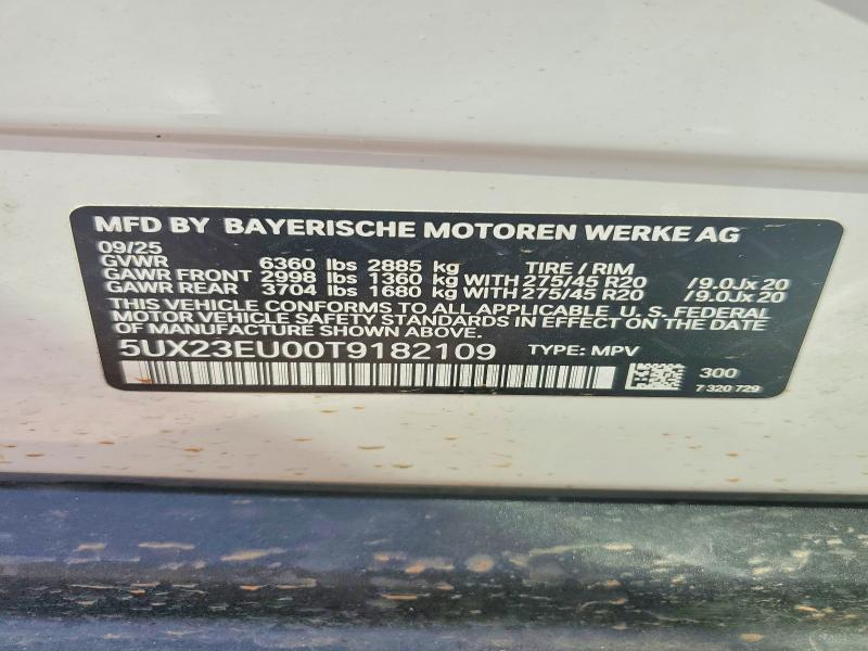 Aukcja sprzedaży 2026 Bmw X5, vin: 5UX23EU00T9182109, numer aukcji: 78074895