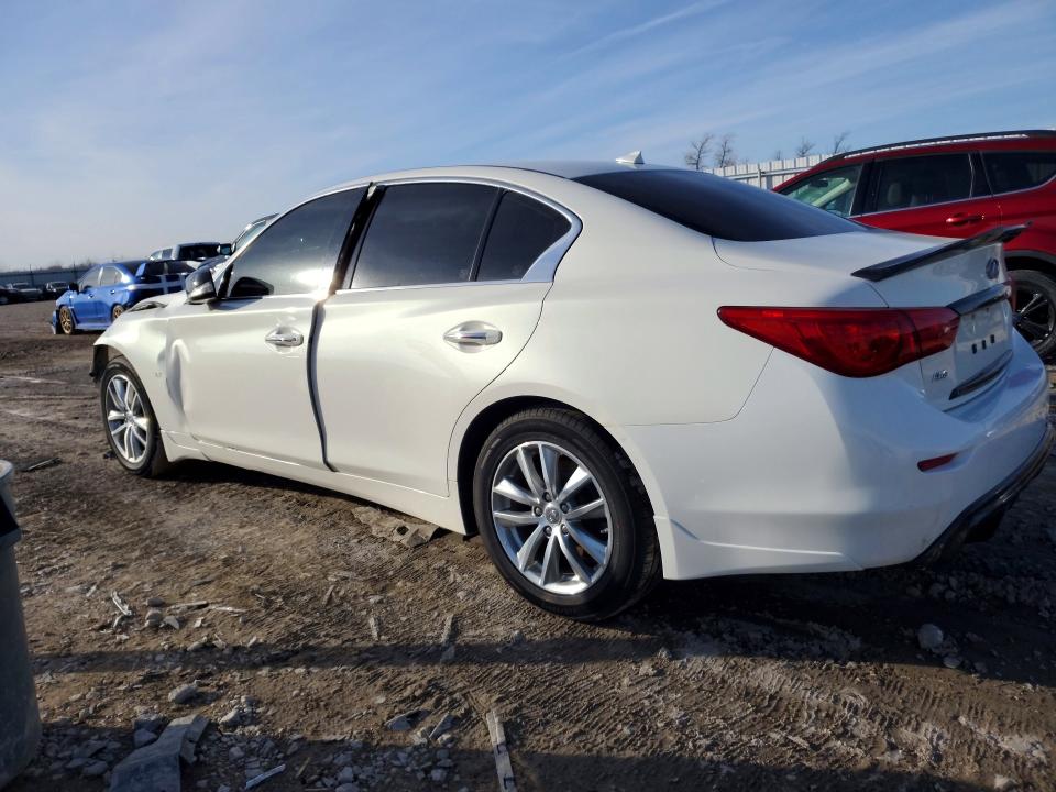 76820425 :رقم المزاد ، JN1BV7AR2FM397537 vin ، 2015 Infiniti Q50 مزاد بيع