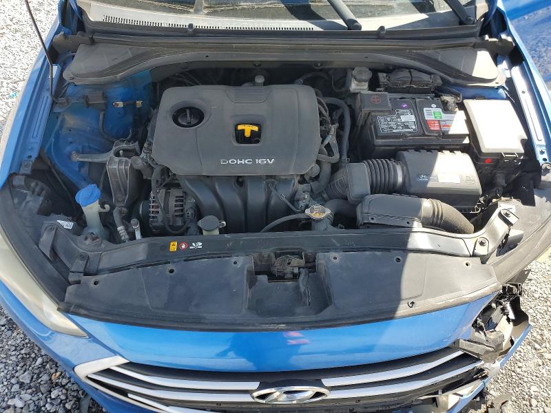 2017 Hyundai Elantra მანქანა იყიდება აუქციონზე, vin: KMHD74LFXHU424712, აუქციონის ნომერი: 47222836