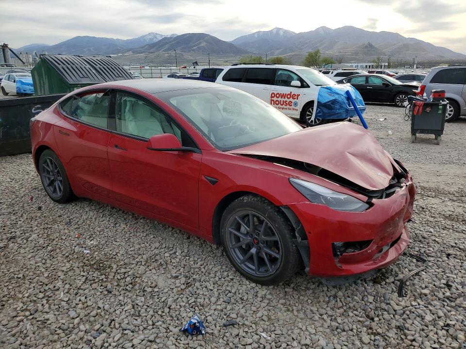 47778346 :رقم المزاد ، 5YJ3E1EB9MF874322 vin ، 2021 Tesla Model 3 مزاد بيع