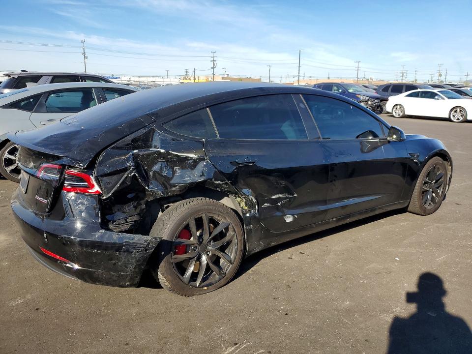 2022 Tesla Model 3 მანქანა იყიდება აუქციონზე, vin: 5YJ3E1EC9NF209298, აუქციონის ნომერი: 46054266