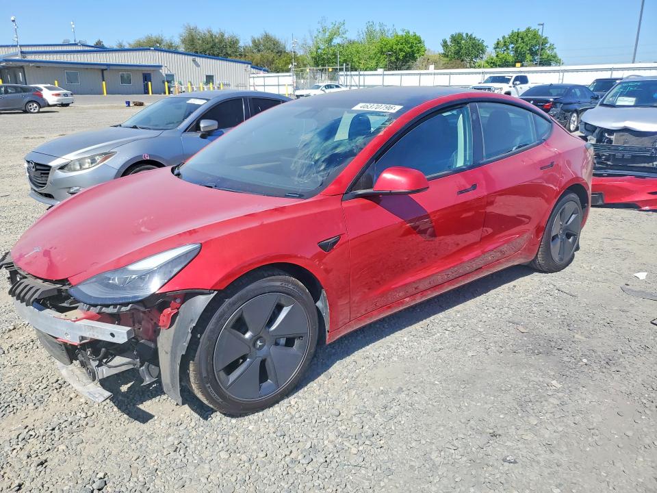Продаж на аукціоні авто 2021 Tesla Model 3, vin: 5YJ3E1EB1MF974110, номер лоту: 46370796
