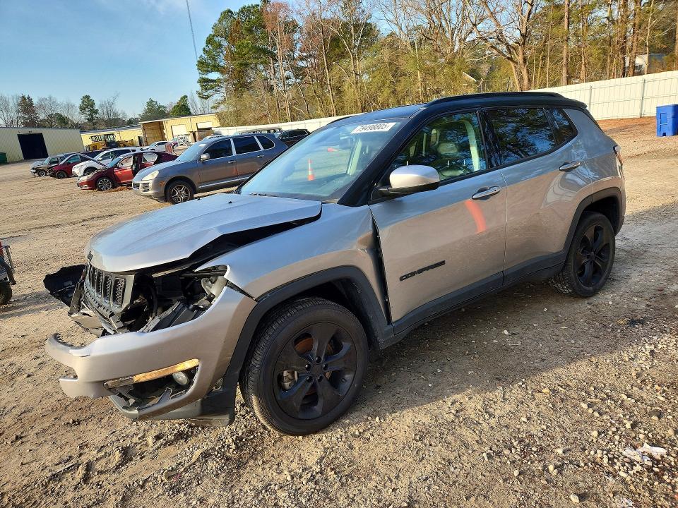 2019 Jeep Compass მანქანა იყიდება აუქციონზე, vin: 3C4NJDBB6KT826835, აუქციონის ნომერი: 79498805