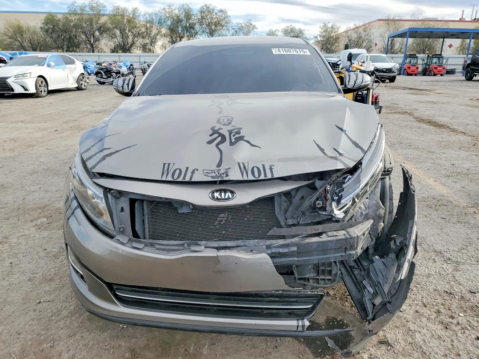 41607676 :رقم المزاد ، 5XXGR4A75FG455361 vin ، 2015 Kia Optima مزاد بيع