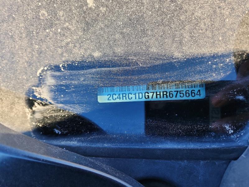 2017 Chrysler Pacifica მანქანა იყიდება აუქციონზე, vin: 2C4RC1DG7HR675664, აუქციონის ნომერი: 46532696