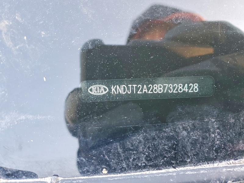 46836226 :رقم المزاد ، KNDJT2A28B7328428 vin ، 2011 Kia Soul مزاد بيع