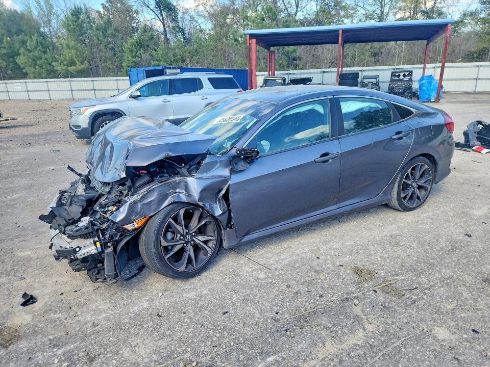 45830046 :رقم المزاد ، 2HGFC2F85MH544281 vin ، 2021 Honda Civic مزاد بيع