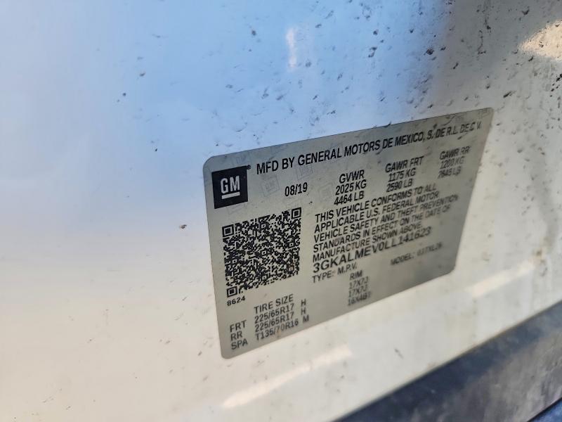 Продаж на аукціоні авто 2020 Gmc Terrain, vin: 3GKALMEV0LL141623, номер лоту: 45613036